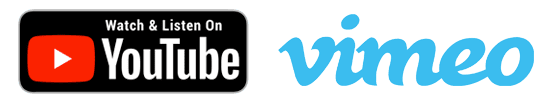 YouTube and Vimeo