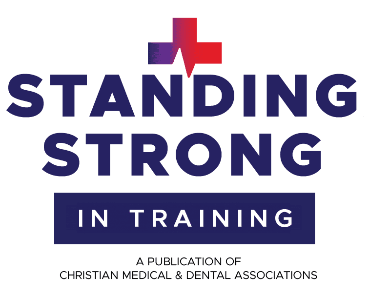 Standing Strong In Training Logo With Tagline