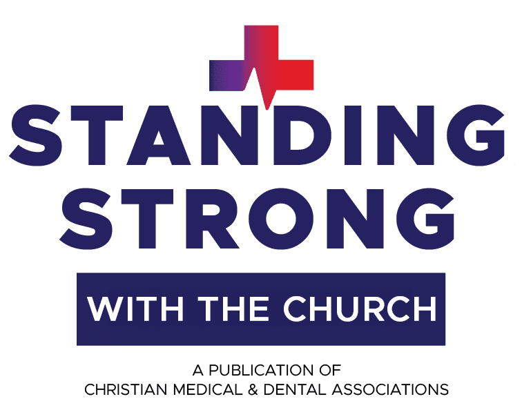 Standing Strong With The Church Logo With Tagline