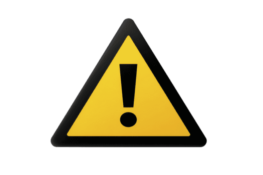 Yellow Warning Sign Triangle Shape Black Border Exclamation Mark Caution Symbol Alert Icon Safety Notice Hazard Indicator Attention Sign Isolated On Transparency Background Png