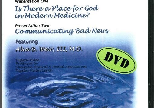 Just Add Water DVD: Is There a Place for God in Medicine? | Communicating